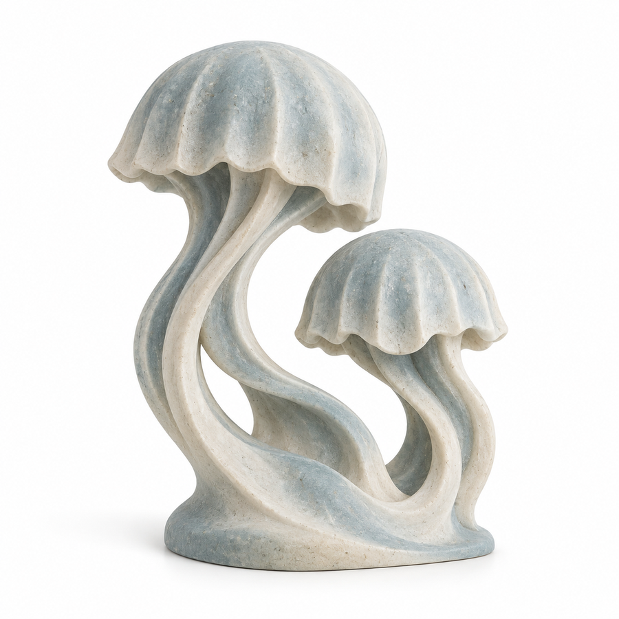 Paired Drift Tabletop Sculpture