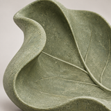 Autumn Fold tabletop sculpture in Muted Sage Green: detail view