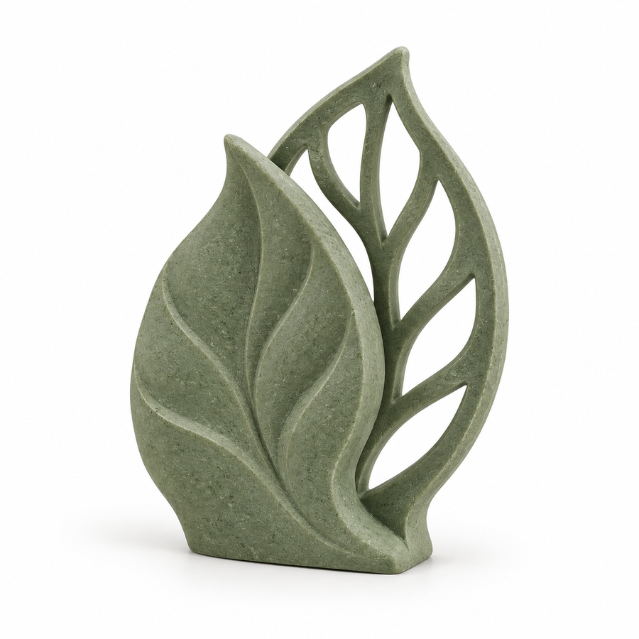 Leaf Shadow Tabletop Sculpture